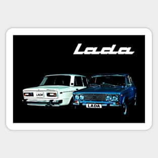 1970s LADA BROCHURE Sticker